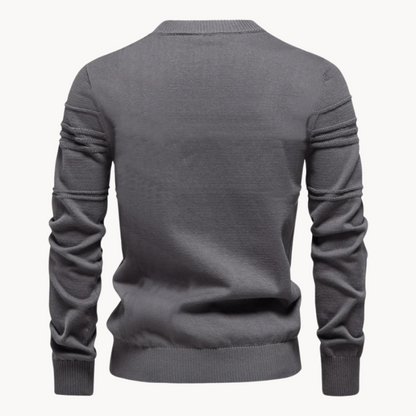 Lucas™ | Elegant Ternet Striktrøje