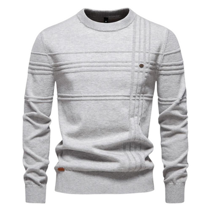 Lucas™ | Elegant Ternet Striktrøje