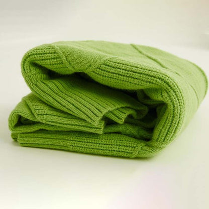 Eva™ | Luksus Strikket Sweater Med Høj Krave