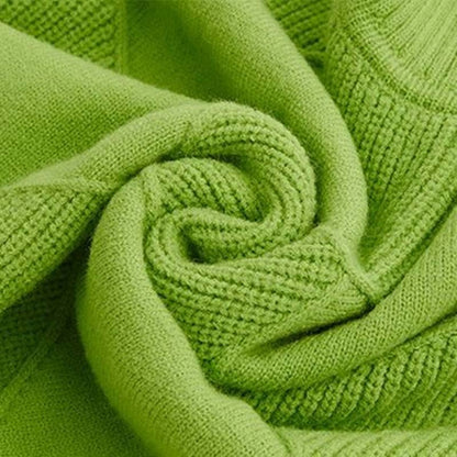 Eva™ | Luksus Strikket Sweater Med Høj Krave