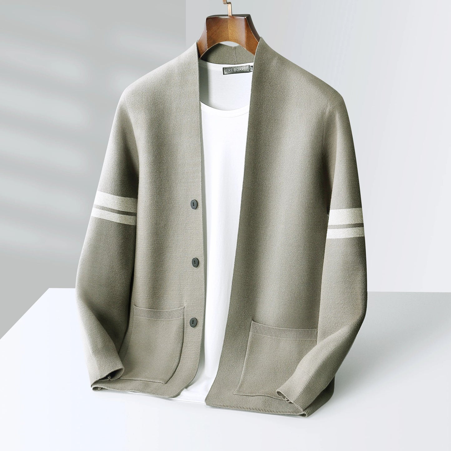 Seba™ | Stribet Cardigan