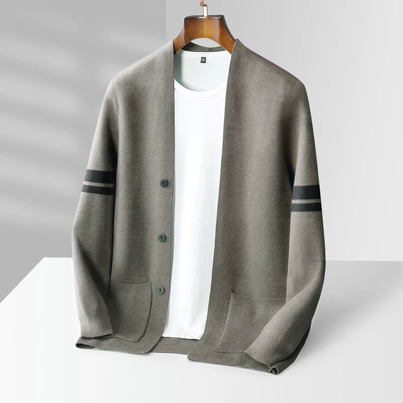 Seba™ | Stribet Cardigan